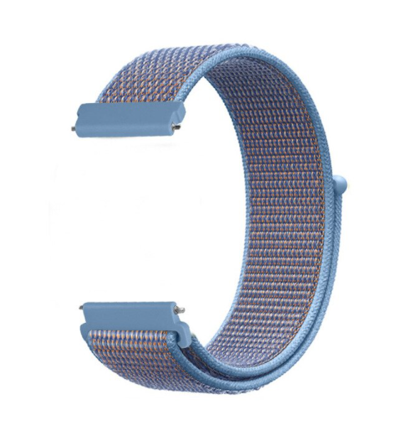 22mm Quick Release Soft Nylon Sport Strap For M29/Amazfit Pace/Gear S3/Zeblaze GTR/Haylou RT 2/Haylou Solar Plus/ Haylou RT3/ Amazfit GTR(47mm) GTR 2/GTR 2e/GTR 3 Pro/Mibro X1/Mibro A1 Smartwatch. 