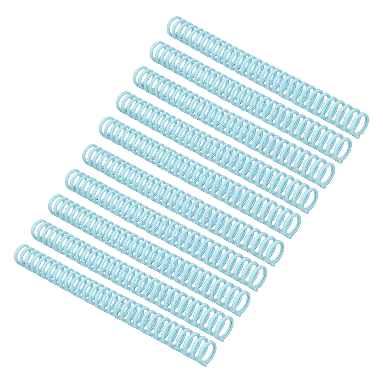 Comb Binding Spines Easy To Adding 30 Ring Plastic Binder Combs 10Pcs for Documents. 