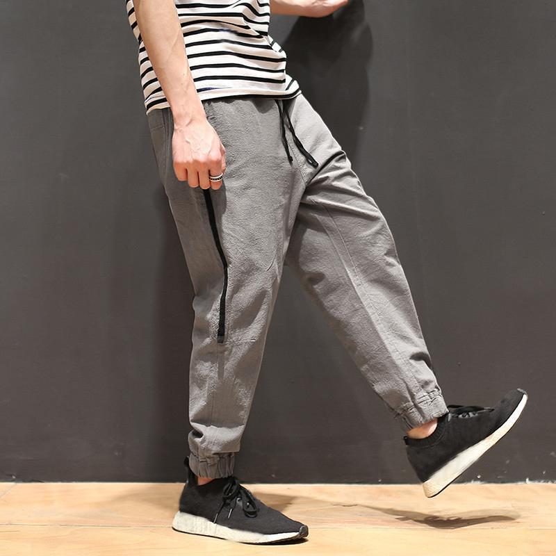 baggy pants light grey