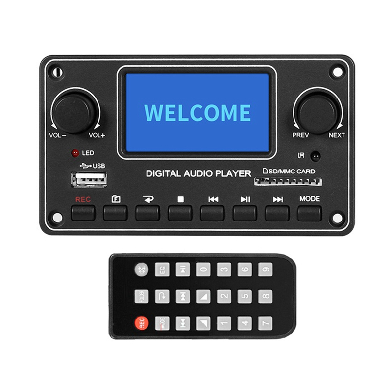 LCD MP3 Player Module for Car Home Amplifier