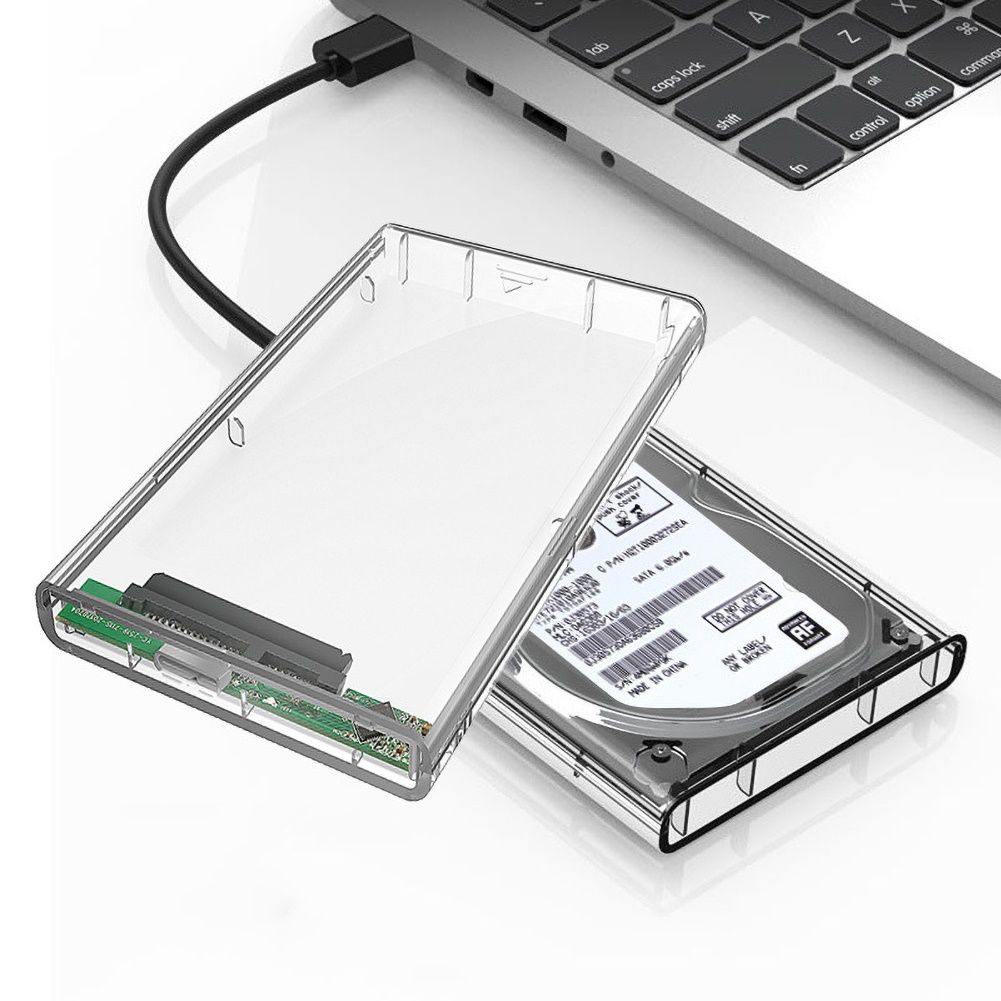 Usb 3.0 2.5-Inch Sata Hdd Ssd External Enclosure Mobile Hard Disk Drive Box Case - Portable External Enclosure For Enhanced Data Storage. 