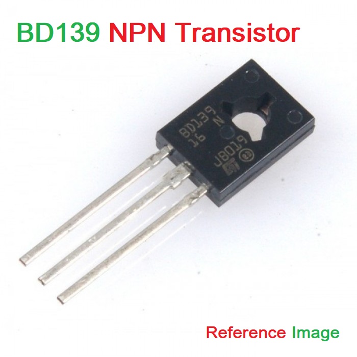 5Pcs- BD139 BD-139 BD 139 NPN Transistor 80V 1.5A NPN Power Transistor TO-126 Bipolar Transistor IC Medium Power Silicon NPN Triode Transistor 3 Pin Leads. 