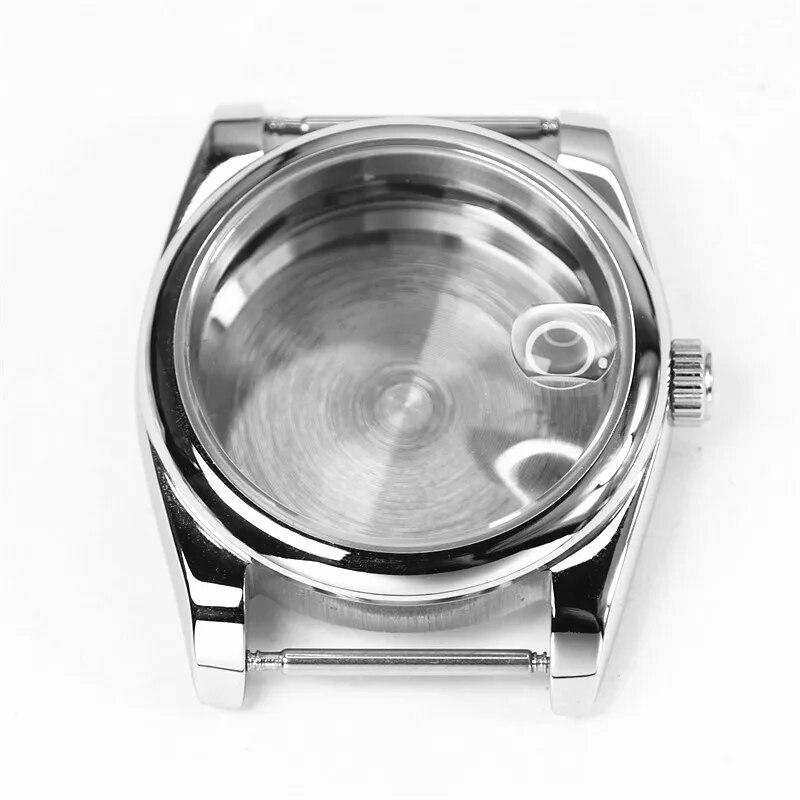 36mm 39mm Oyster Design Rounded Edge Sapphire Crystal 316l Steel Waterproof Watch Case For Nh35a Nh36 Movement Seiko Skx007 MODs. 