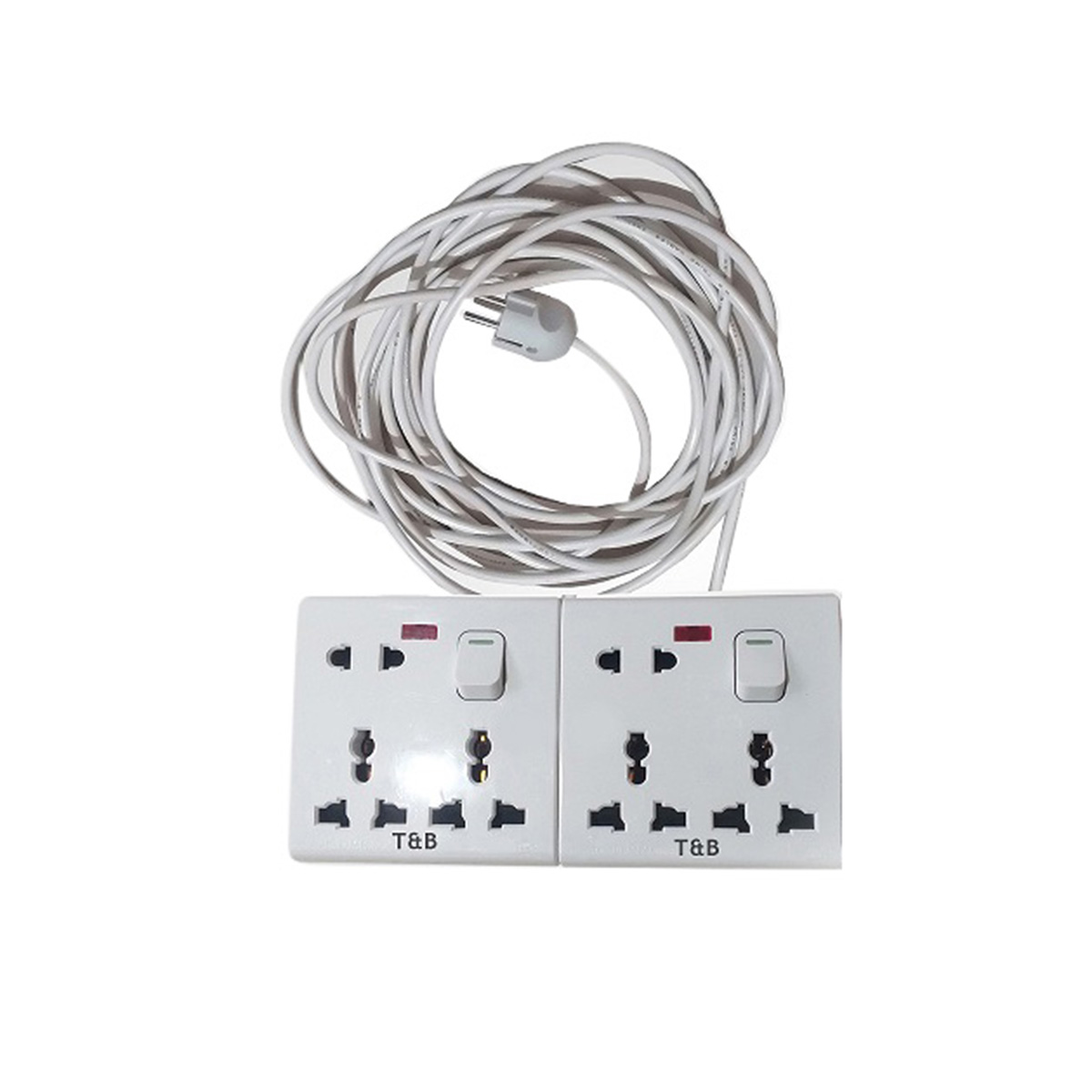 Handmade Durable Multi Plug 6 and 9 Point Socket and 15fit cable - Multi Plug - Multi Plug