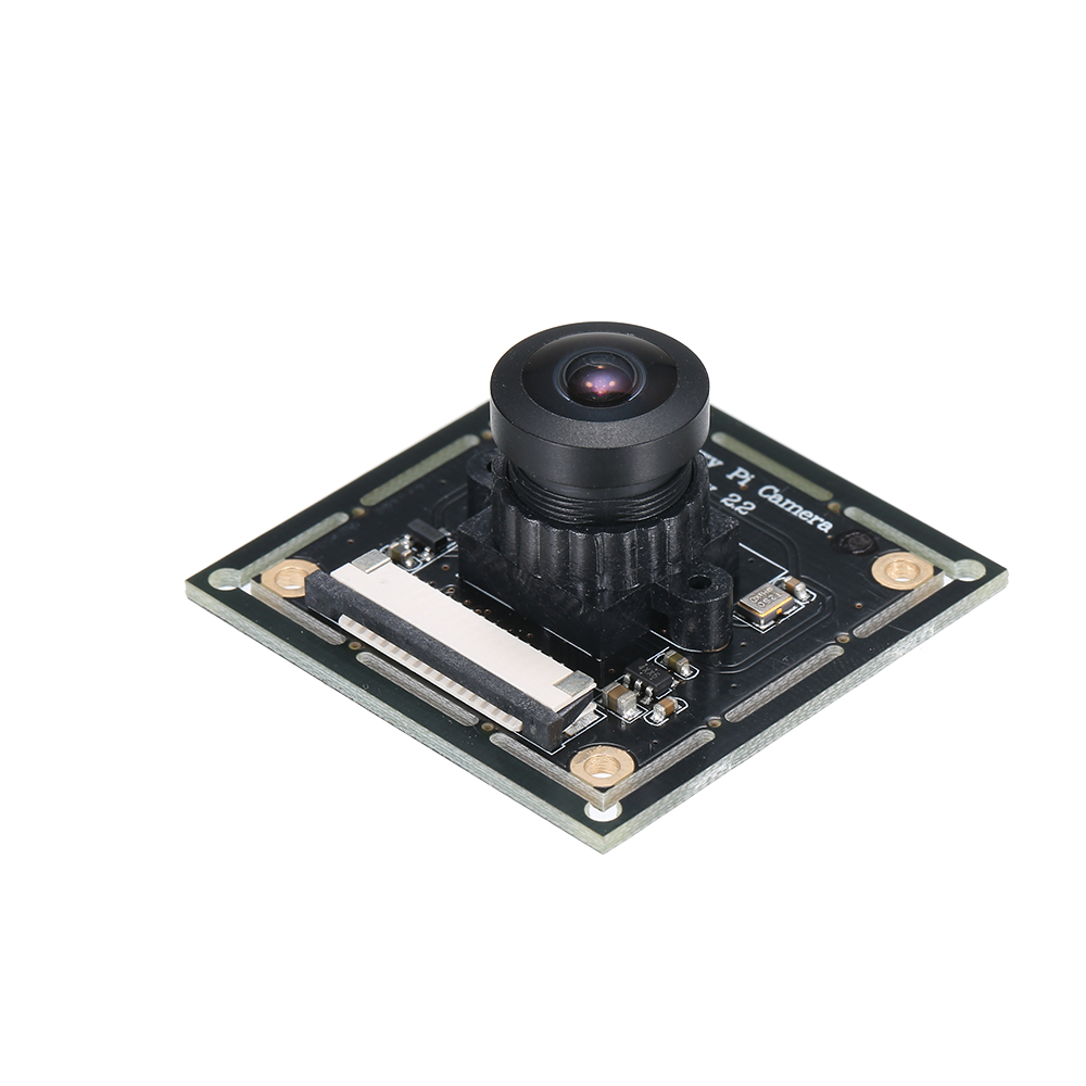 HXSJ Wide Angle Fisheye Camera 5M Pixel Compatible for Raspberry Pi 3 Model B/B+. 