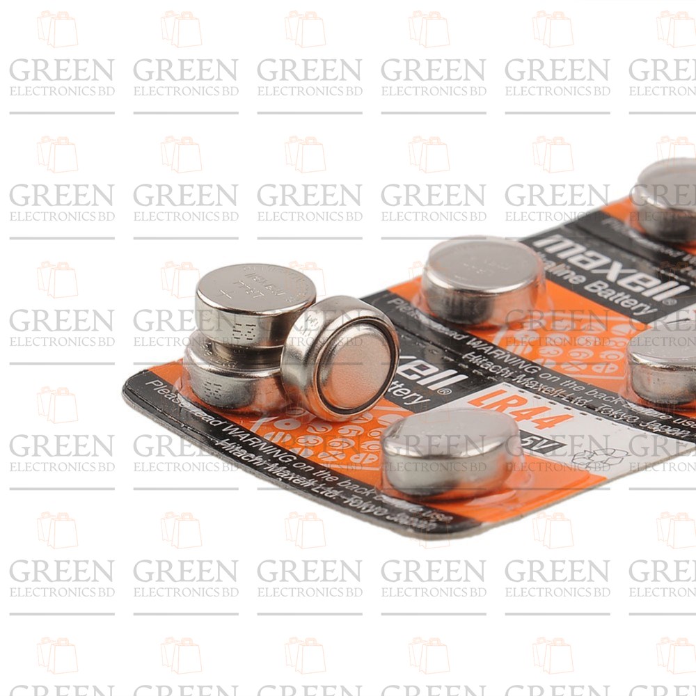 Alkaline Button Coin Cell Battery 1.55V LR44 A76 AG13 1.5 Volt Batteries For Watch Calculator Clock’s LR 44. 