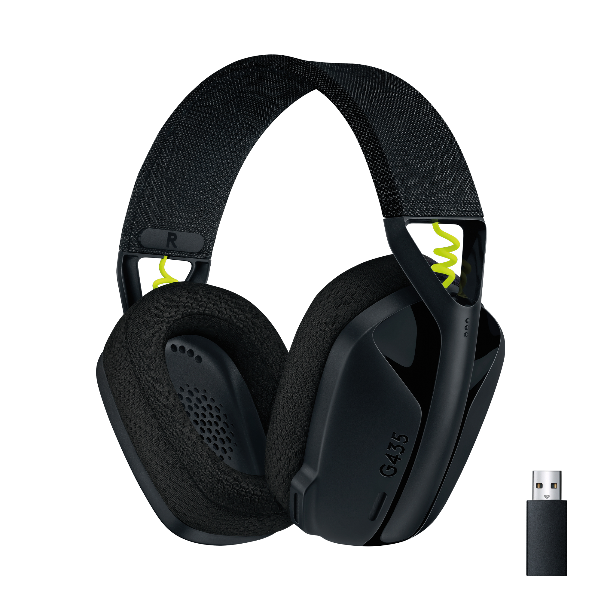 Logitech G435 LIGHTSPEED and Bluetooth Wireless Gaming Headset. 