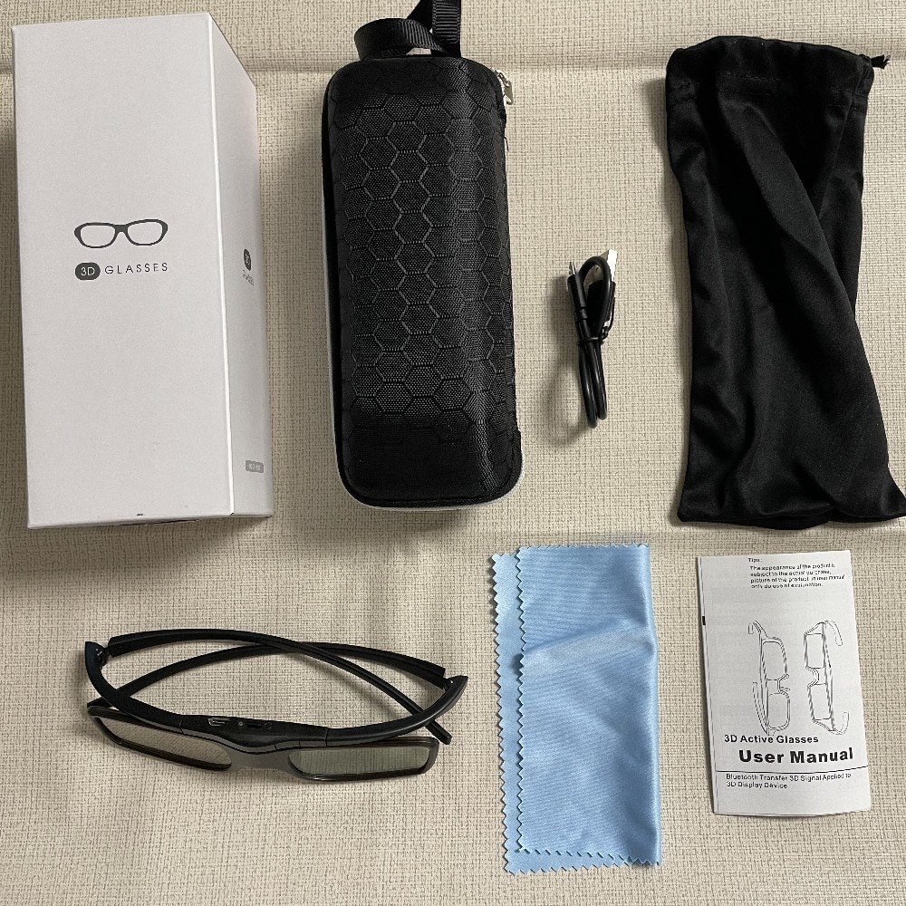 Bluetooth RF Active Shutter Type 3D Glasses Are Suitable For Epson TW5700/5400/5600/930 Projector/Bluetooth 3D Signal TV. 