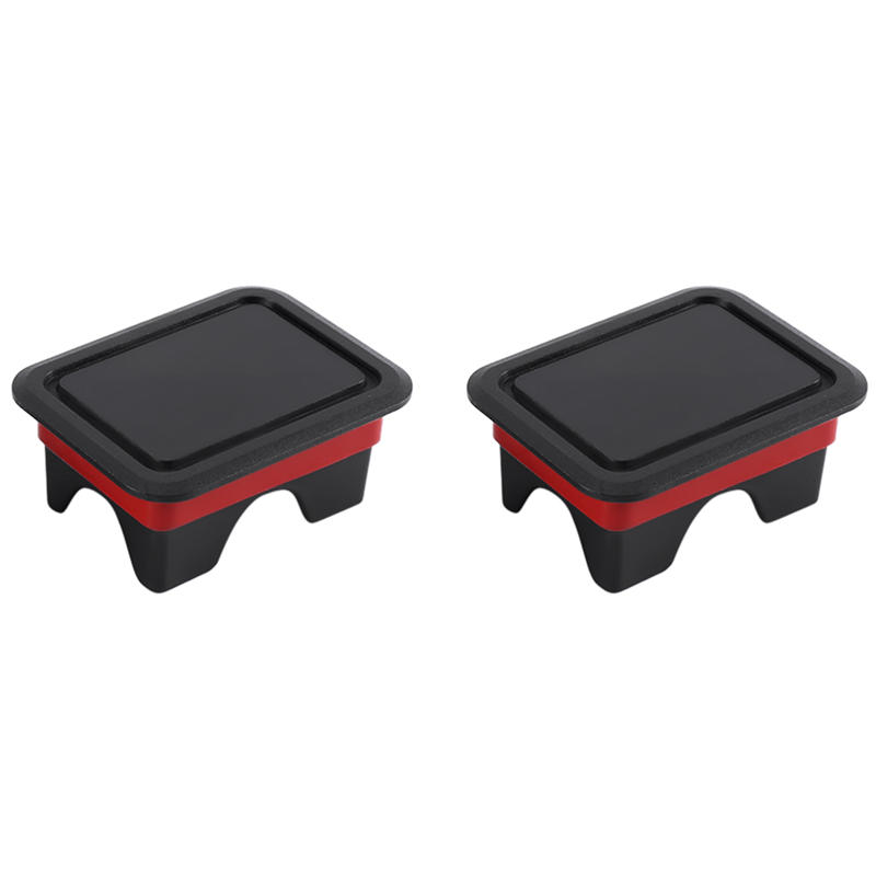 For Ram 1500 Stake Pocket Covers, Rear Truck Bed Rail Stake Pocket Cover for Ram 2019 2020 2021 (Set of 2)