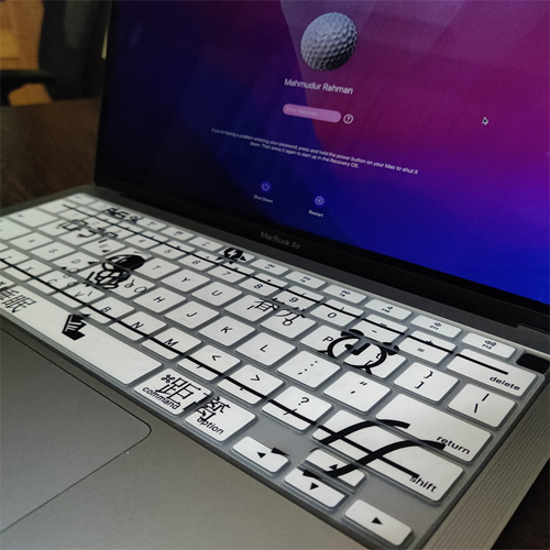Keyboard Cover Protector for new MakBook Air and Pro 13'' & 16''