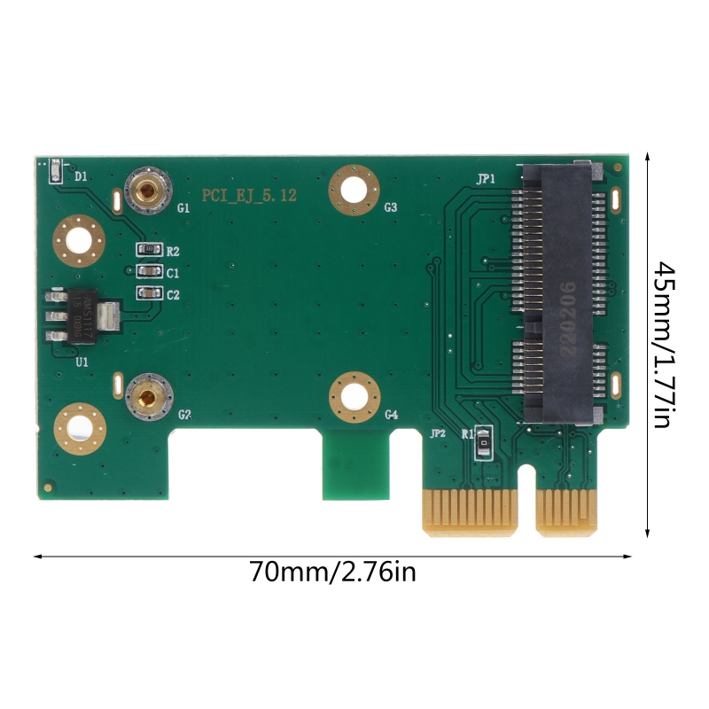 Wireless To Mini -E Riser Wifi Adapter Model Sqwf-M1. 