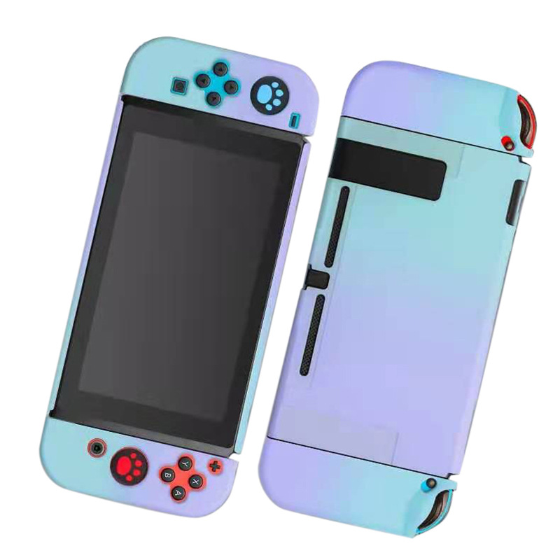 Nintendo SWITCH Protective Shell Gradient NS Split Shell Hard Shell Host Cover lite Crystal Case Custom Pattern. 