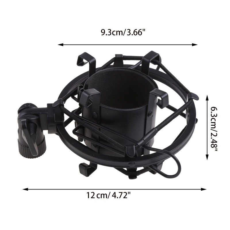 High Quality Spider Microphone Shock Mount Clip Holder Shockproof Stand For Audo Technica ATR 2500 AT2020 AT2035. 