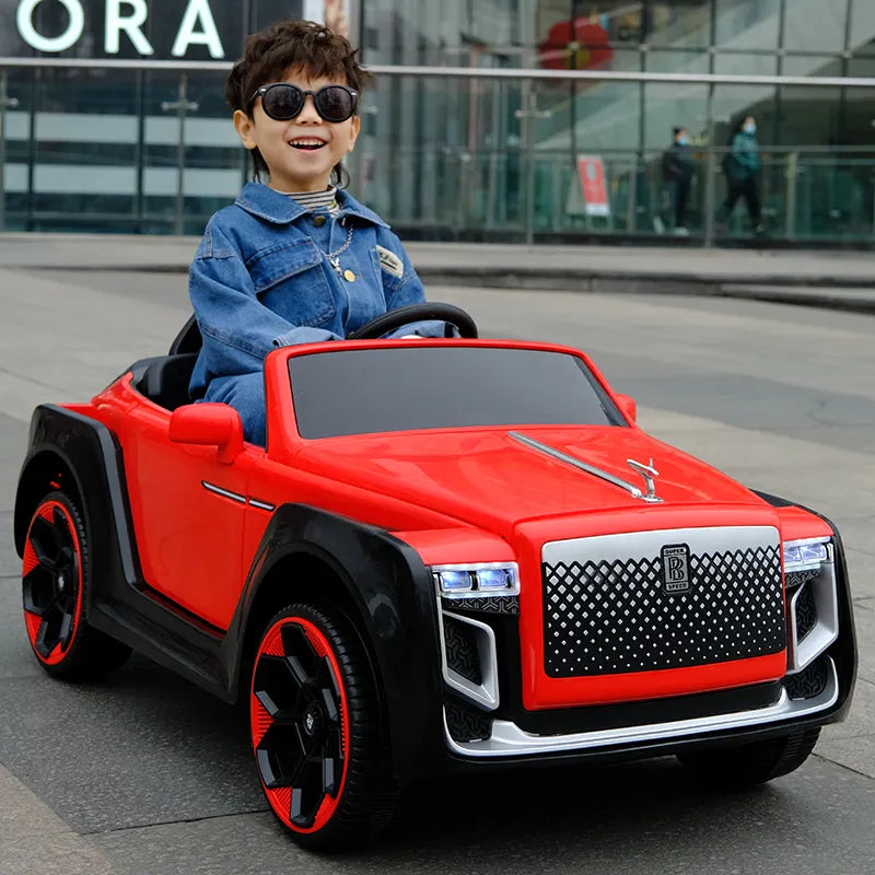 Premium Kids Electric Car Rolls Royce Ride On Toy Car with Remote Control