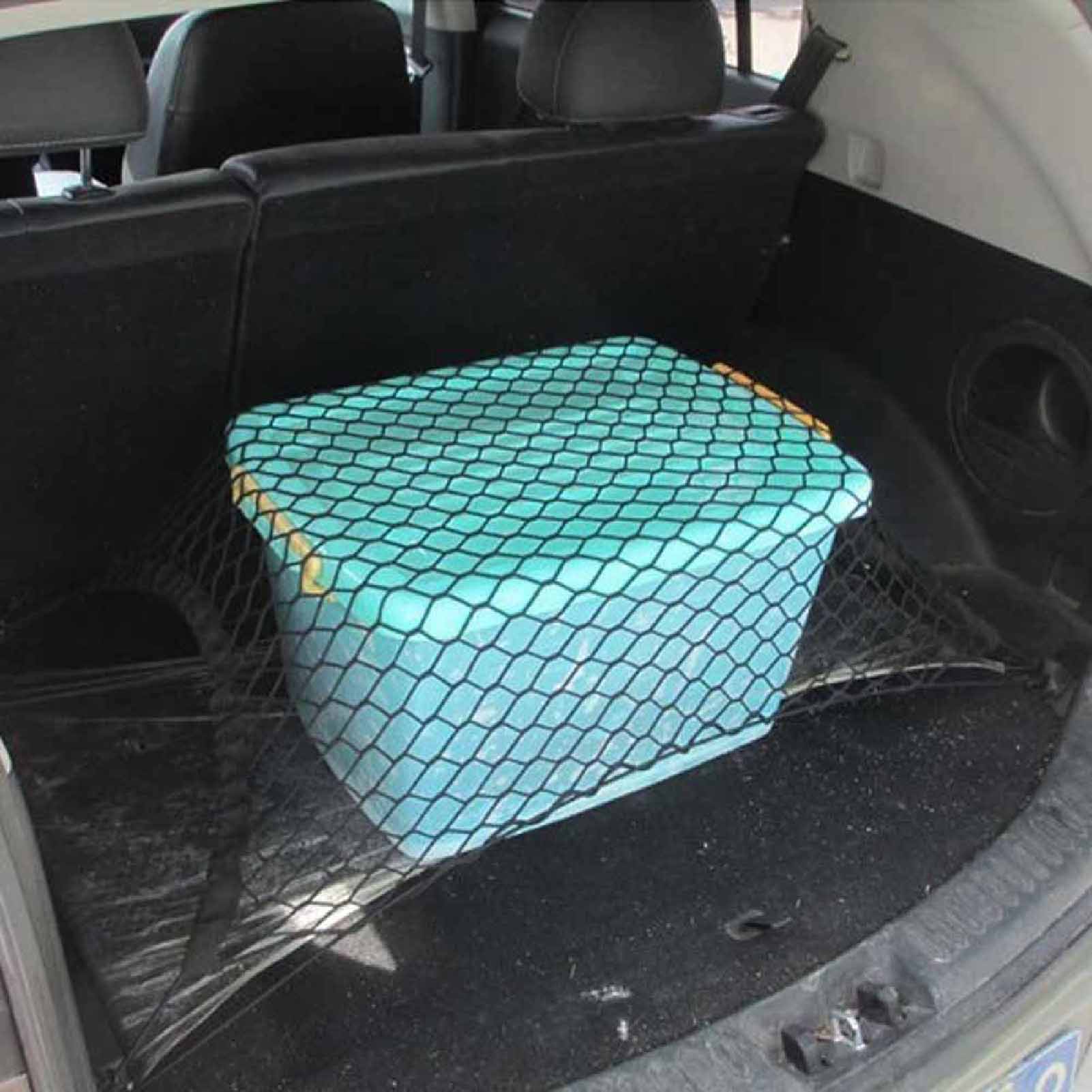 Rear Trunk Net Easy Installation Car Trunk Luggage Storage. 