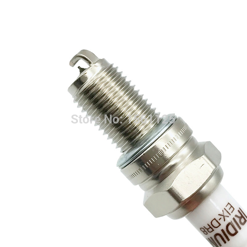 2PCS INT IRIDIUM MOTOR spark plug EIX-DR8 for DPR8EIX-9 DPR8EA-9 DR8EIX DR8EA DR8EGP IX24 IX24B X24ESRZ-U X24ESZU9 R6G A6GC. 