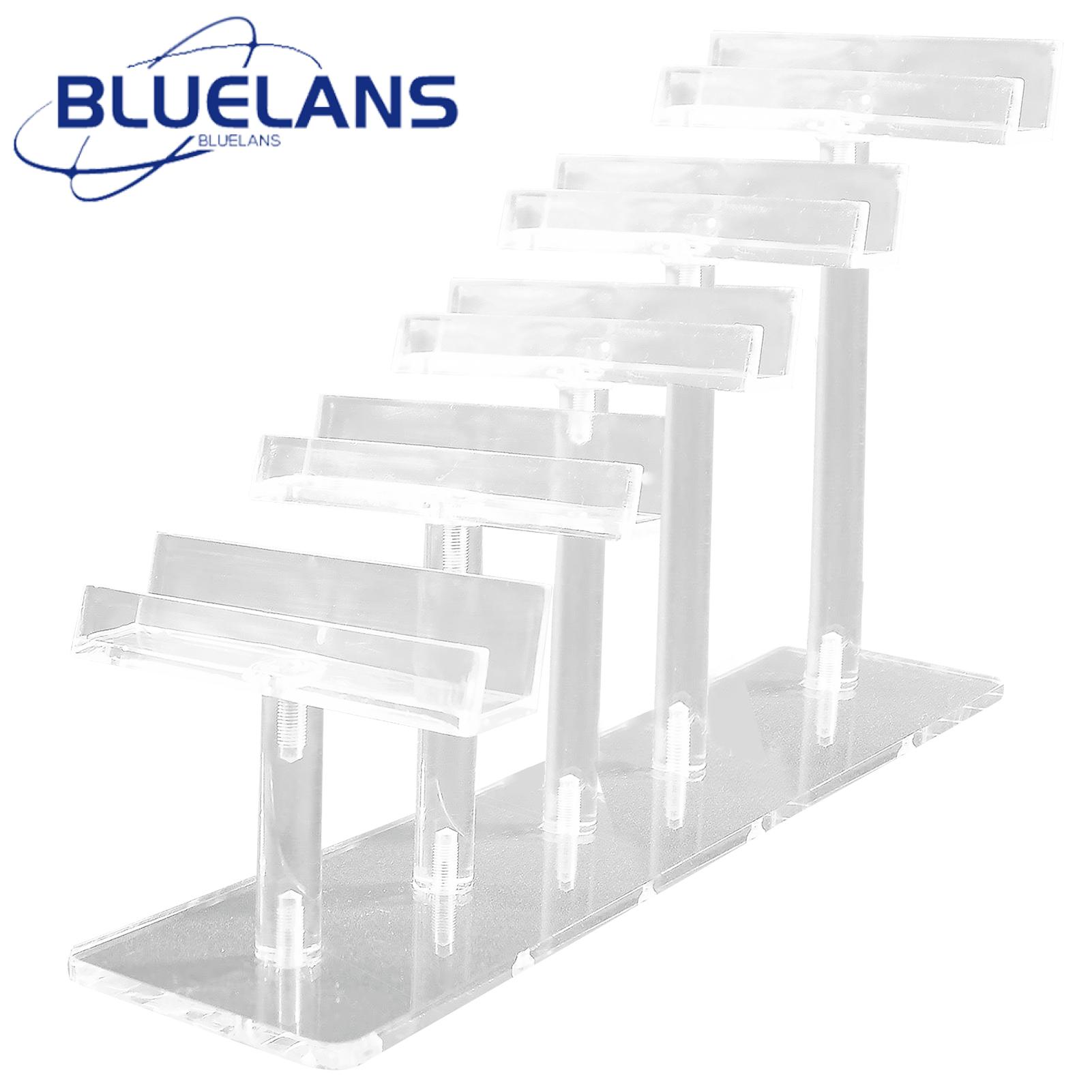 Durable Acrylic Glasses Holder Stylish Multi-tier Acrylic Glasses Display Stand Perfect for Sunglasses Eyewear Non-slip Heavy Duty Ideal for Desktops Get Yours Acrylic Glasses Holder
