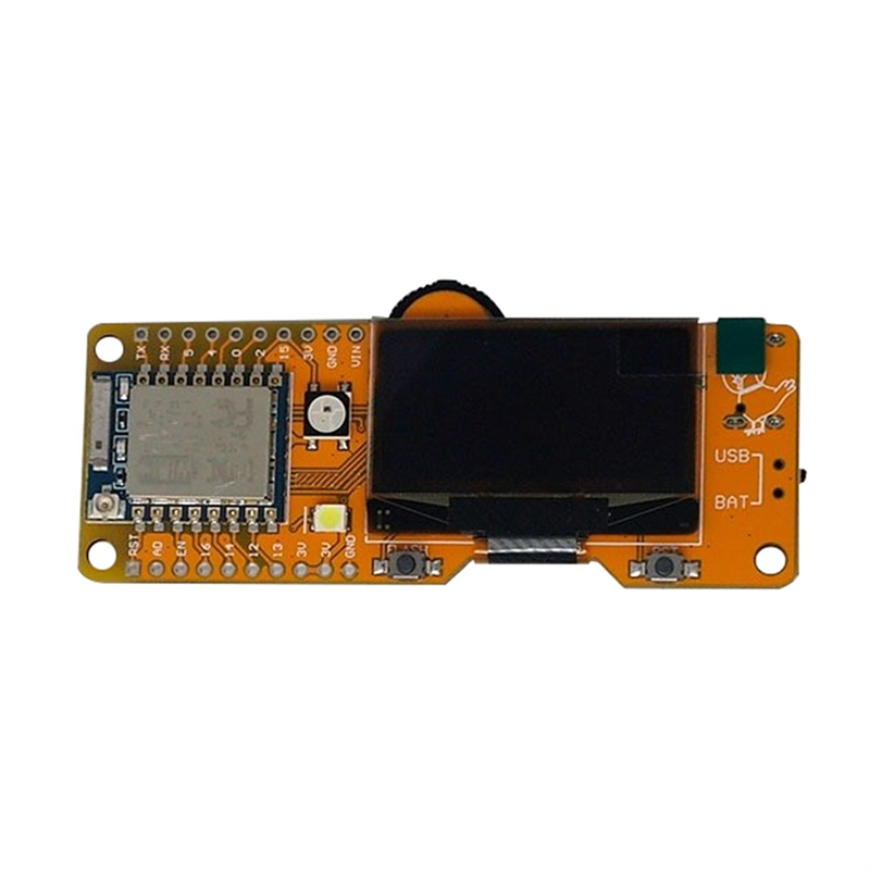 JAERBEE 2.4GHz WiFi Deauther MiNi V3 ESP8266 Development Board Deauther Software with 1.3Inch OLED Development Board