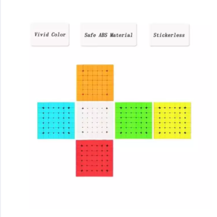 Rubiks Cube - 7 x 7 Fast and Smooth By Gift Corner Shopping. 