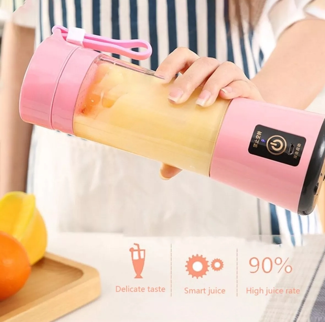 Portable Juicer Electric USB Rechargeable Smoothie Blender Machine Mixer Mini Juice Cup Maker fast Blenders food processor. 