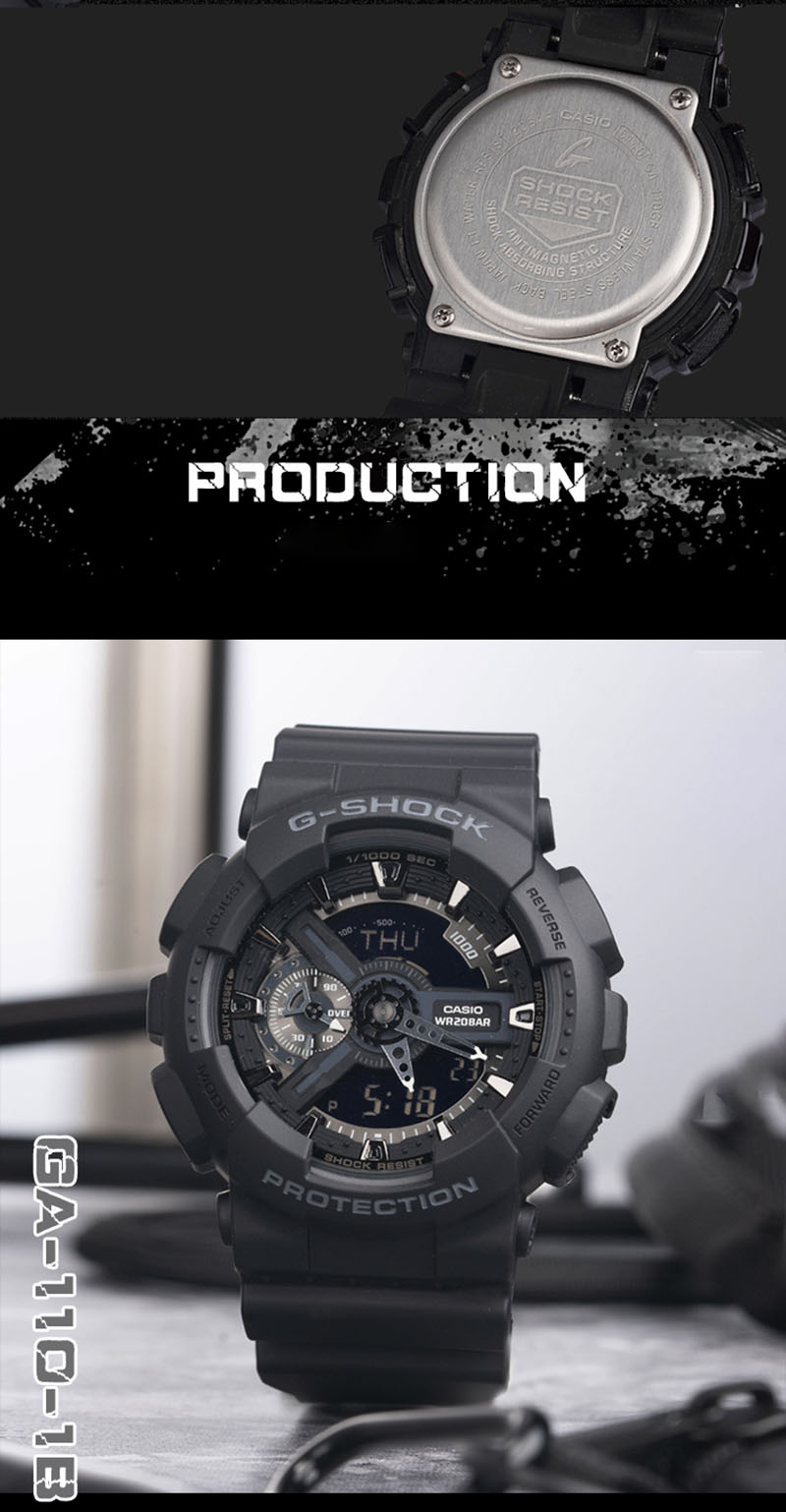 Ga 110 How To Set Time On G Shock Watch Manual Casio Ga 110 Clearance