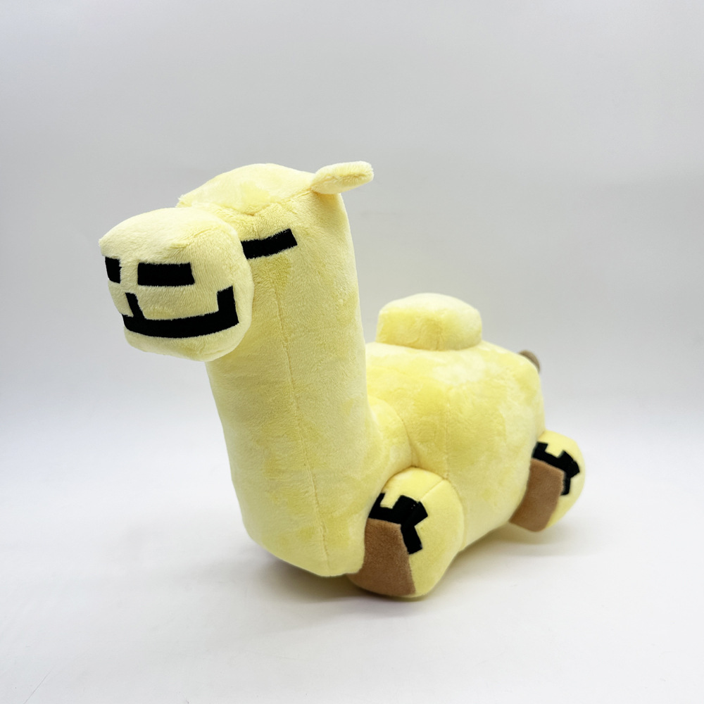 Cross-Border New Products Minecraft Camel plush Camel Plush Toys Figurine Doll. 