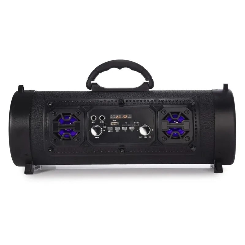 M17 Portable Handheld Bluetooth Speaker KTV 3D Sound System Speakers Bar Subwoofer Music Wireless Speaker FM Radio 16W Audience. 