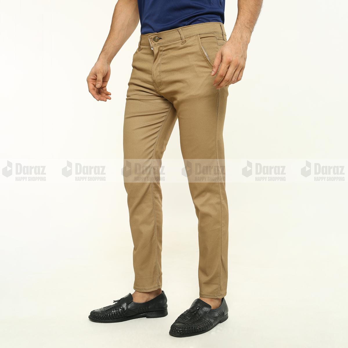 Indispensable -Quality And Durablity -Brown Fabric Special Gebarding Formal Pent for Men- Innovative Qualityful - Easy To care and Longive