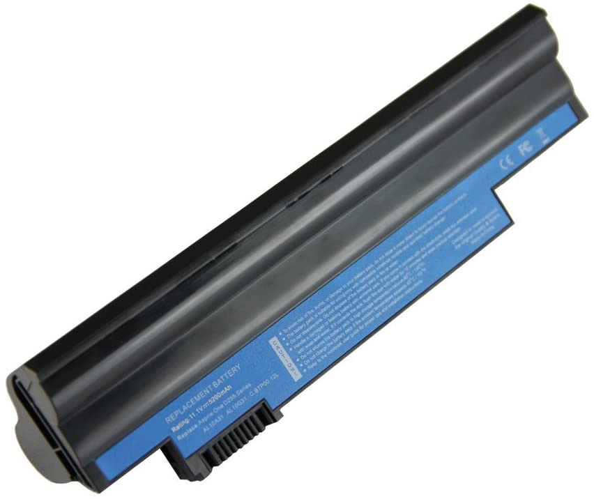 AL10A31 Battery for Acer Aspire One D255 D260 722 Netbook Battery AL10A31 AL10B31 AL10BW AL10G31 BT.00603.121 LC.BTP00.