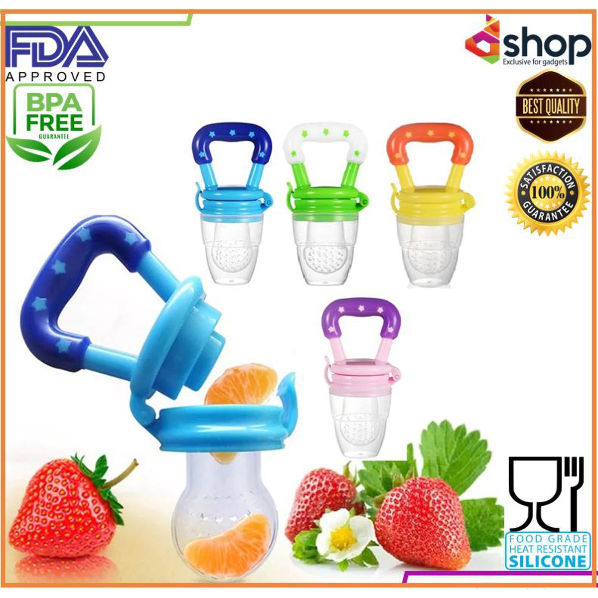 Baby Pacifier Fruit Vegetables Meat Feeder Silicone