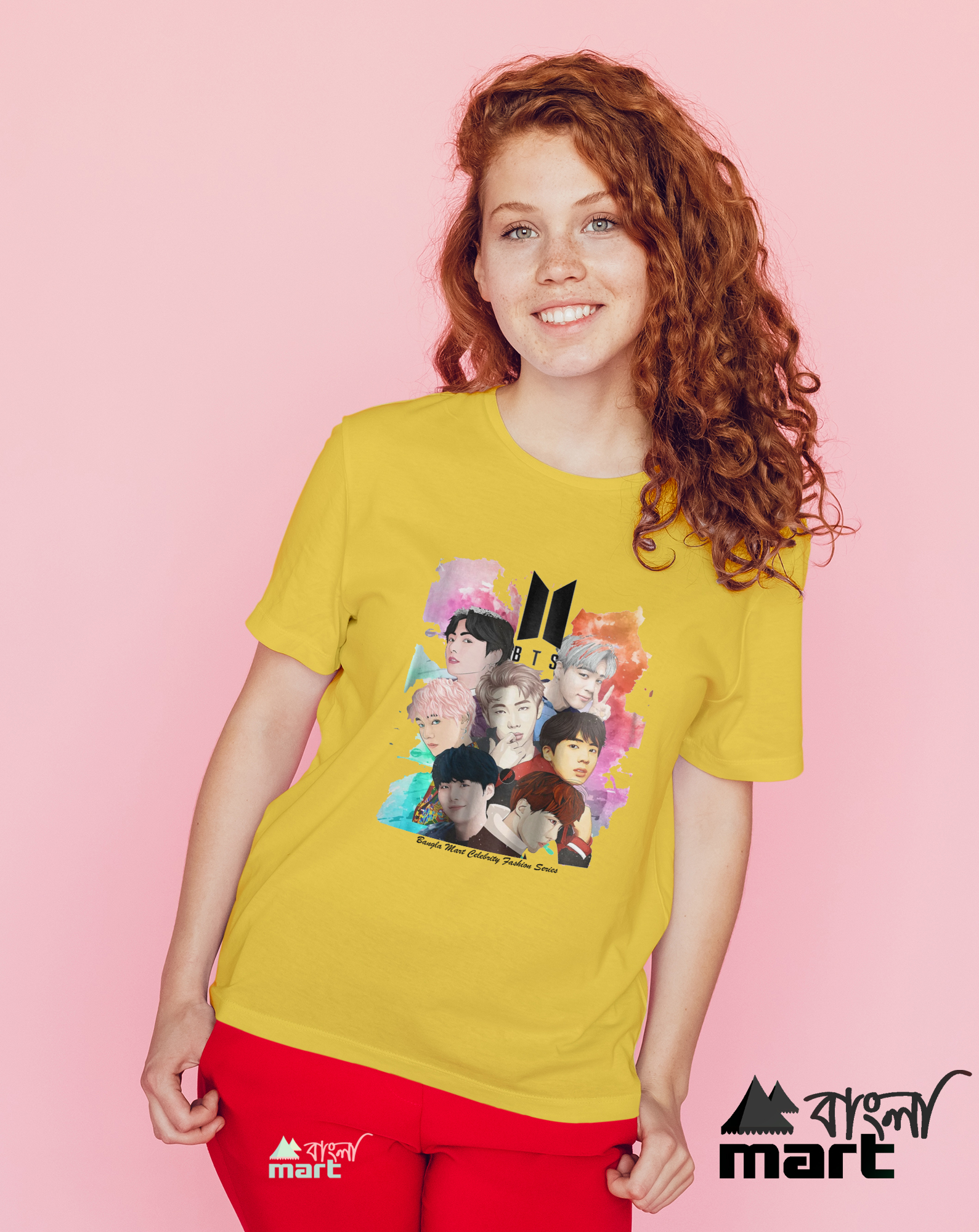 BTS Super Girl Fashionable Tshirt. 