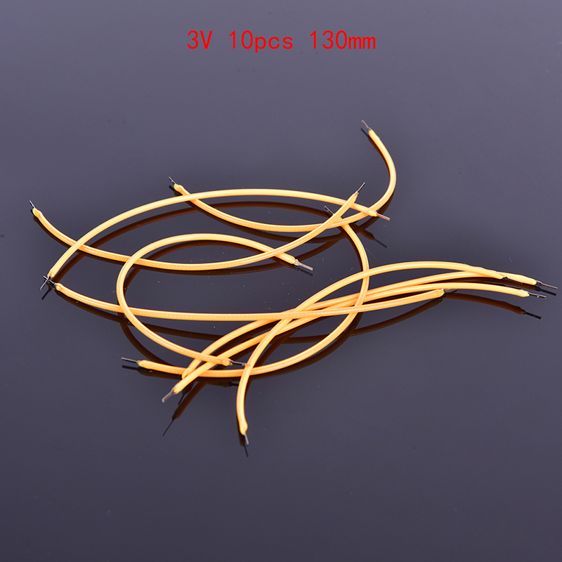 2200K 10pcs Edison Bulb Filament Lamp Parts LED Chip Diodes Flexible filament Encounter. 