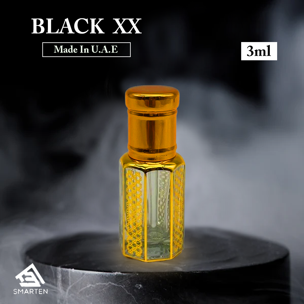BLACK XX-Made In U.A.E-premium quality attar for man and woman-3ml-6ml-12ml. 