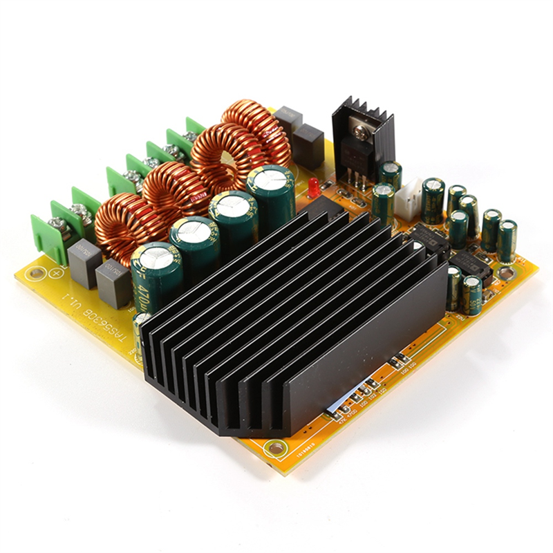 2X300W Amplifier Board Module Dual Channel TAS5630 with AD827 Preamp Class D Digital HIFI High Power Module Easy Install Easy to Use. 
