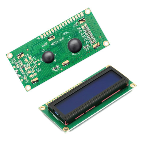 1pcs 1602 16x2 LCD Module Shield Blue Backlight HD44780 Character LCD Module Display  Serial Interface. 