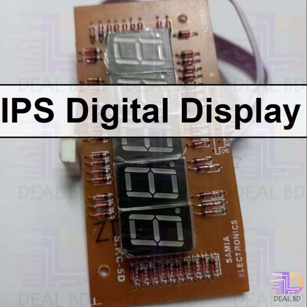 IPS Digital Display 5 Digit 0.56" Inch 7 Segment Inverter Machine Use Copper Transformer & Bangladeshi Circuit Board. 