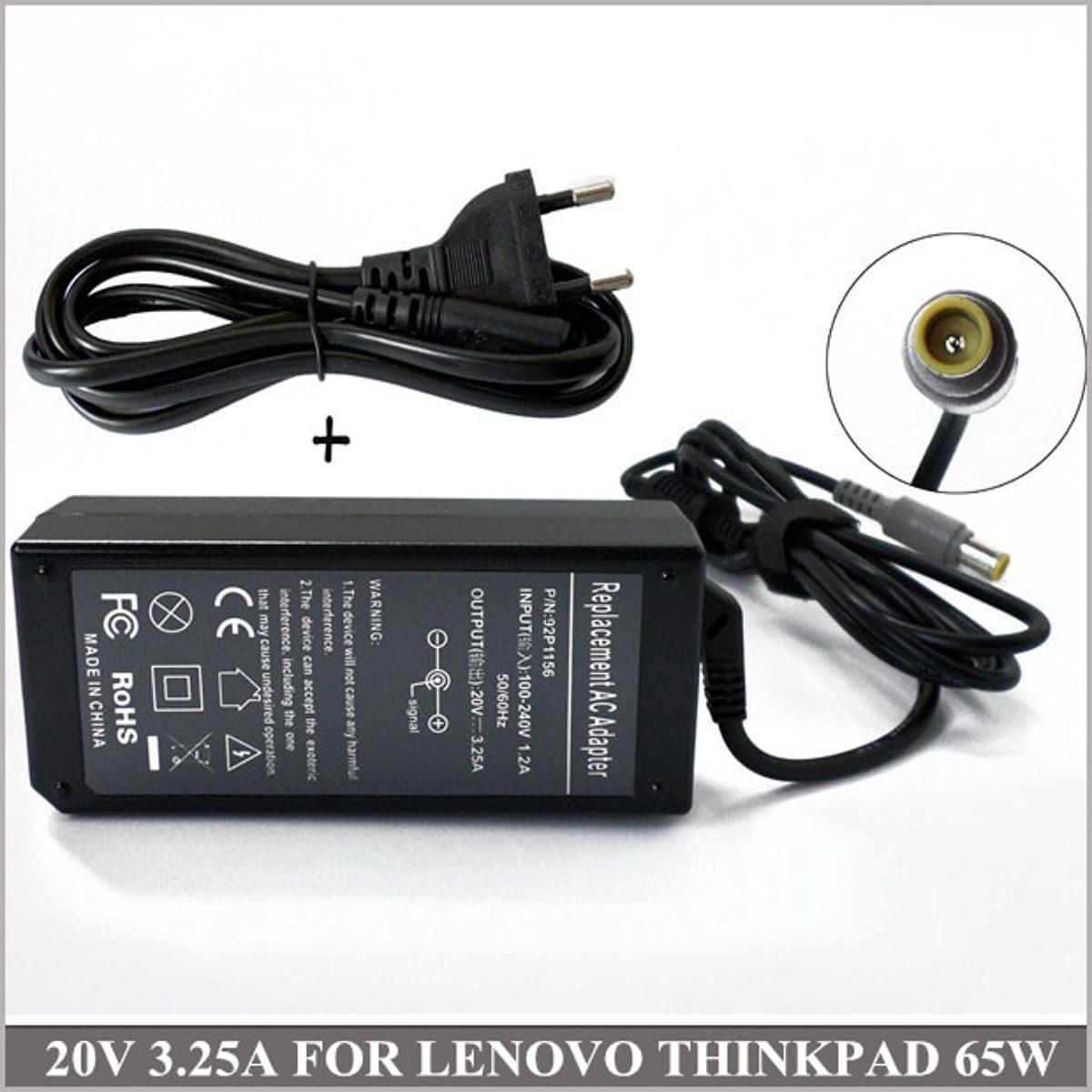 20V 3.25A 65W Notebook Power Adapter Universal Laptop Charger For Lenovo IBM ThinkPad T60 T60p T60t T61 T61p T61w Z60 Z60m