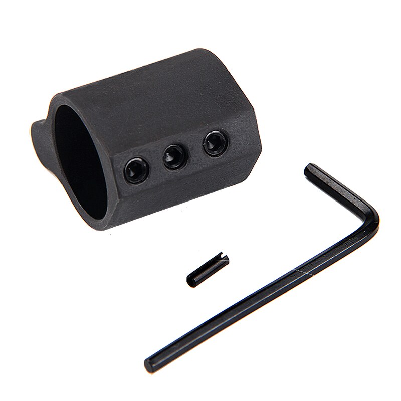 【happy one】M4 / AR15 Aluminum Alloy Profile Block Plus Roll Gas Block .750 556 5.56 223 300 RL1-0006. 