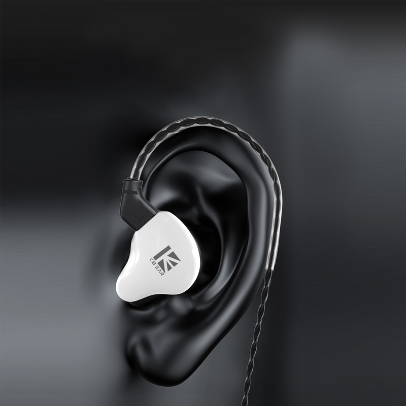 KBEAR KS1 Dual Magnetic Circuit Dynamic Wired Earphone Gaming Headphones In Ear Monitor Music Earbuds Headset kbear ks1 ks2 IEMs. 
