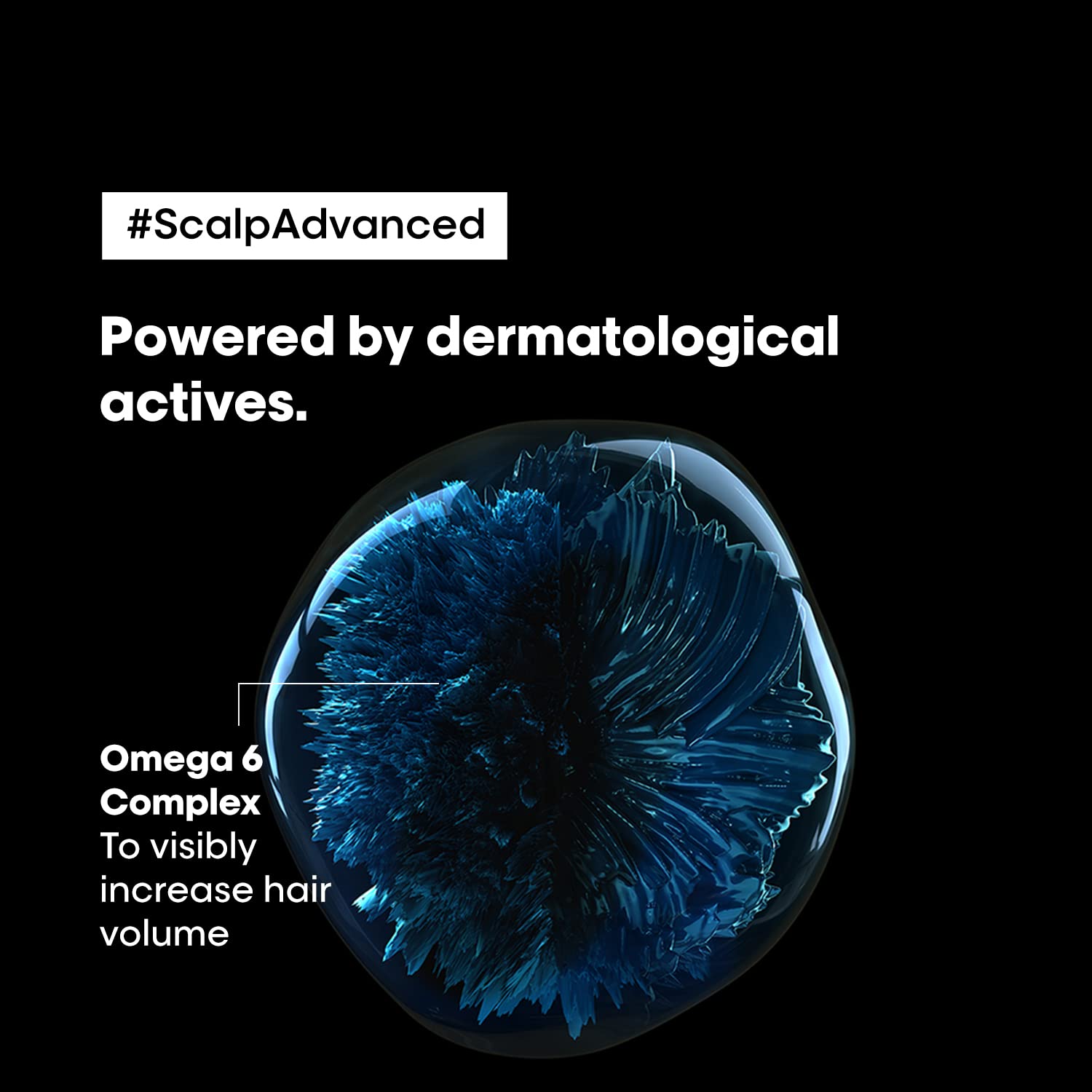 Loreal Professionnel Scalp Advanced Shampoo 300ml Density Advanced For Thinning Hair With Omega 6 (International). 
