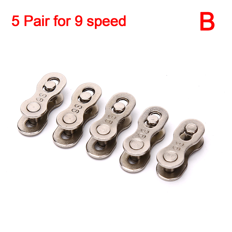 Pair Bicycle Bike Chain Master Link Joint Connector For 6/7/8/9