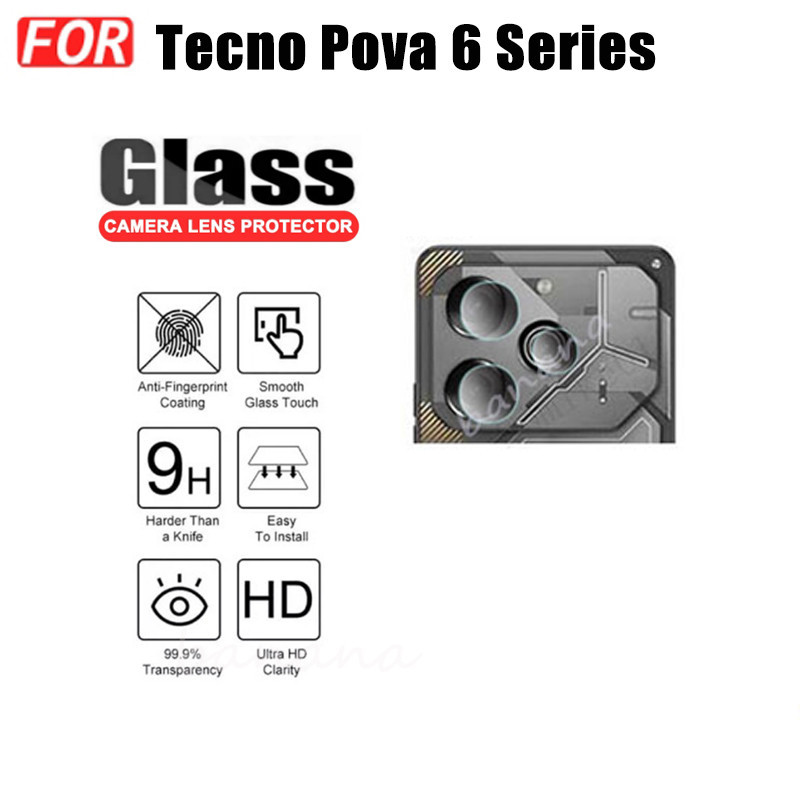 For Pova 6 Pro 5G Shockproof Phone Case for Tecno Pova6 5G Pova 5 Pova 5 Pro Spark 20 Pro Go 2024 2023 Anti Spy Soft Ceramic Matte Privacy Tempered Glass. 