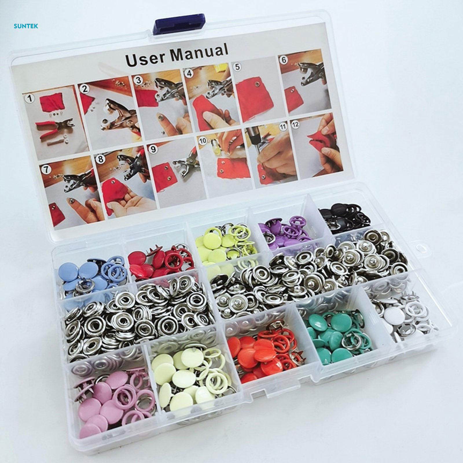 Snap Fasteners Tool Prong Snap Button Press Tool, Handmade Press Studs Fastener Pliers Metal Snap Buttons for Crafting, Hats, Sewing,Jeans. 