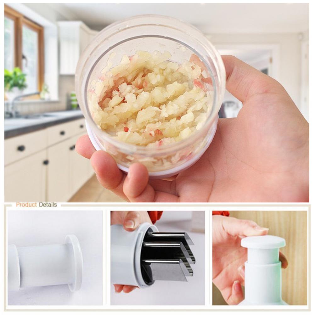 New Kitchen Pressing Vegetable Onion Garlic chili Food Slicer Chopper Cutter Peeler Dicer Home Kitchen Tool Random Color. 
