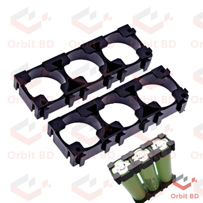 18650 Lithium Cell Battery Case Holder Three Bracket-2pcs. 
