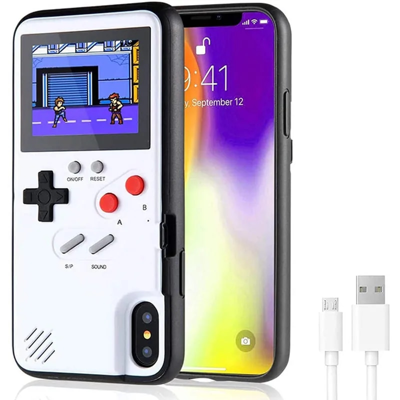 36 Classic Game Gameboy Phone Case for IPhone 11 13 14 Pro Max 12 Mini XR XS X 8 7 Plus SE 2020 IPone 13Pro 12Pro Game Boy Cover BruberryBe