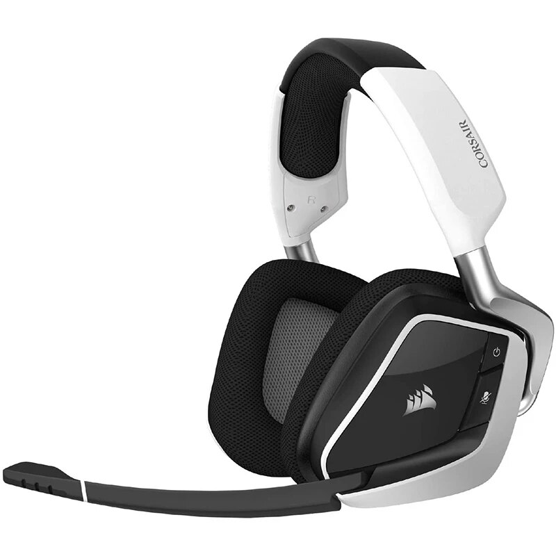 Corsair Void RGB Elite Wireless Premium Gaming Headset with 7.1 Surround Sound PS5 and PS4 Carbon for PC. 