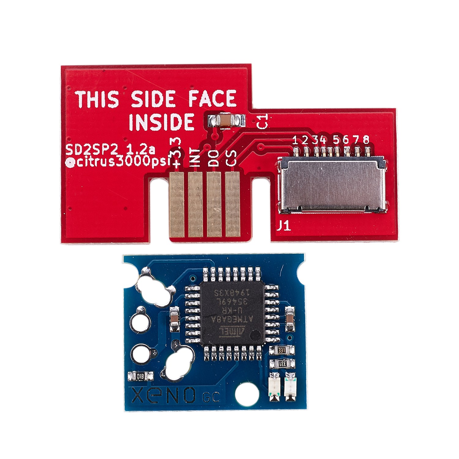 SD2SP2 SDLoad SDL TF Card Reader Adapter Replacement with XENO GC Mod Chip  for Gamecube NGC Red: Buy Online at Best Prices in Bangladesh | Daraz.com.bd