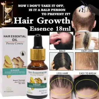 Ginger Hair Growth Essential Oil Anti Hair Loss Moisturizing