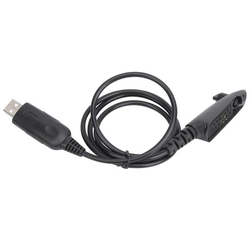 Two-Way Radio Accessory USB Programming Cable 2 Way Wire W/Software Fit for Motorola HT750 HT1250 GP328 GP330. 